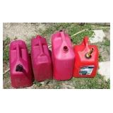 4 Gas Containers