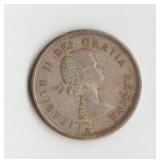 1962 Silver Canadian Quarter