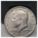 Error 1972 D Kennedy Half Dollar No FG Reverse