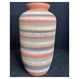 SOUTHWESTERN NAVAJO ETCHED POTTERY VASE SIGNED