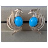 Vintage  AVON ï¿½Bird Of Paradiseï¿½ Clip Earrings