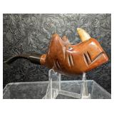 Hand Carved Italian Briar Rhinoceros Figural