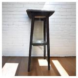 Plant Table w/ Mirrored Top & Bottom Shelf 32ï¿½ï¿½