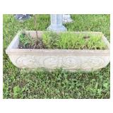 CONCRETE PLANTER FLOWER-BOX