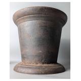 Antique S&P Co Large Cast Iron Mortar