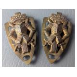 Vintage Masonic Knights Templar Sword Hangers