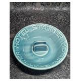 Vintage Statler Hotel Ashtray with Matchbook