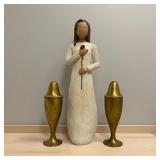Willow Tree ï¿½Liveï¿½ w/ Dirily Brass Salt & Pepper