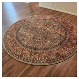 Large Round Area Rug Karastan 8' Diameter