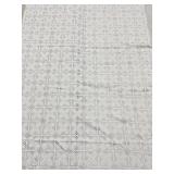 VTG Open Work Tablecloth Machine Embroidered