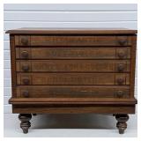 Willimantic Spool Cabinet w/ 5 Drawers on