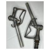 2 GAS/FUEL NOZZLES ALUMINUM