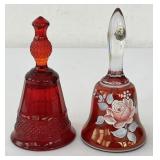 Viking Glass Amberina & Westmoreland Signed