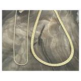 14K 60TV Bracelet 1.5g & 14K Chain 1.6g