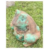 TERRA-COTTA FROG PLANTER