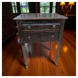 Late 19th Century Federal Style Two Drawer Work