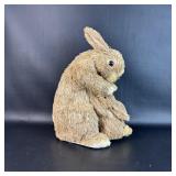 Decorative Sisal Momma Rabbit w/ Baby