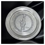 Wilton Pewter Plate 1776