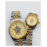 HIS & HERS NEW BCSO WRIST WATCHES NEW BATTERIES