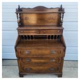 Vtg Jasper Cabinet Drop Front Writing Desk