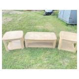 COFFEE TABLE THAT RAISES UP FOR TABLE & 2