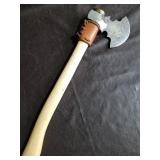 Damascus Steel Hatchet CV-500B-V-8 H05 Leather ,