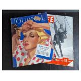 1938 July Journal Magazine Marie Curie & 1937