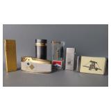 Matchsafe Burt Machine Company celluloid & Metal,