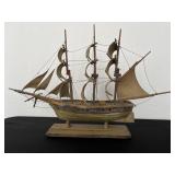 Vintage Wood Clipper Ship Model