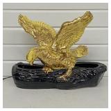 Mid Century Fuhry Golden Eagle TV Lamp / Planter