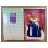 1990 Winter Fantasy Barbie Dolls F A O Schwartz