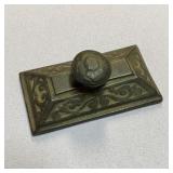 Antique Cast Iron Paper Weight Made in England