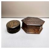Pair of Vintage Trinket Boxes
