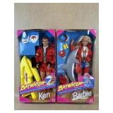 1994 Baywatch Ken & Barbie