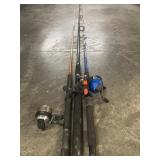 3 RODS & REELS