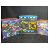 JUSTICE LEAGUE AXIS OF VILLAINS STRATEGY GAME,
