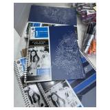 Large Lot of Office Supplies Spiral Notebooks/