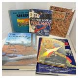 Lot of VTG Books The First Firemen, Dinosaurs, +