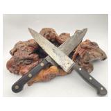 2 KITCHEN KNIVES F. DICK MADE IN GERMANY & NO