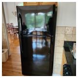 Frigidaire Refrigerator Freezer Black Works