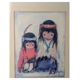 Wondering' Print from an original oil painting by