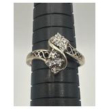 10K Yellow Gold & Diamonds Vellmar Ring 2.6g