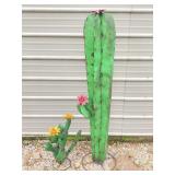 2 METAL ART CACTUS