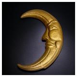 VTG Iron Quarters Moon Decor