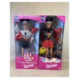 1996 Disney World Barbie & 1997 Disney Fun Barbie
