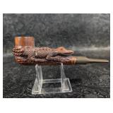 Vintage Hand Carved Imported Briarwood
