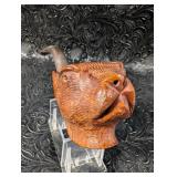 Hand Carved Algerine Briar Squirrel Figural