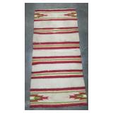 Vintage Hand Woven Wool Banded Double Western