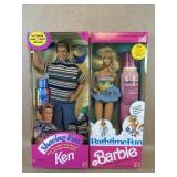 1994 Shaving Fun Ken & 1990 Bathtime Fun Barbie