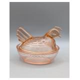 HANSEN PINK HEN ON NEST 4'